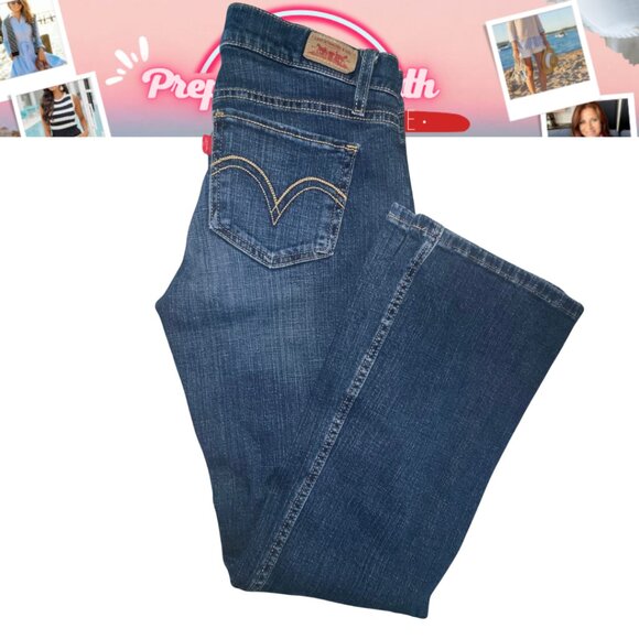 Levi’s 524 Too Superlow Jeans Size 5 28x28 Y2K Flare - Picture 4 of 10